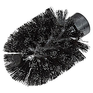 Tesa Cabezal de escobilla de recambio (Negro)
