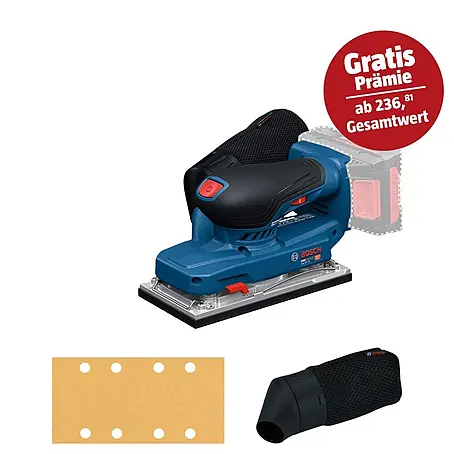 Bosch Professional AMPShare 18V Akku-Schwingschleifer GSS 18V-18