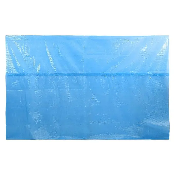 vidaXL Solarfolie für Pool Blau 549 x 274 cm Polyethylen -  - Blaues strukturiertes Einweg-Schutzvlies mit horizontaler Naht.