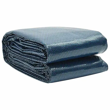 vidaXL Solarfolie für Pool Schwarz 400 x 200 cm Polyethylen