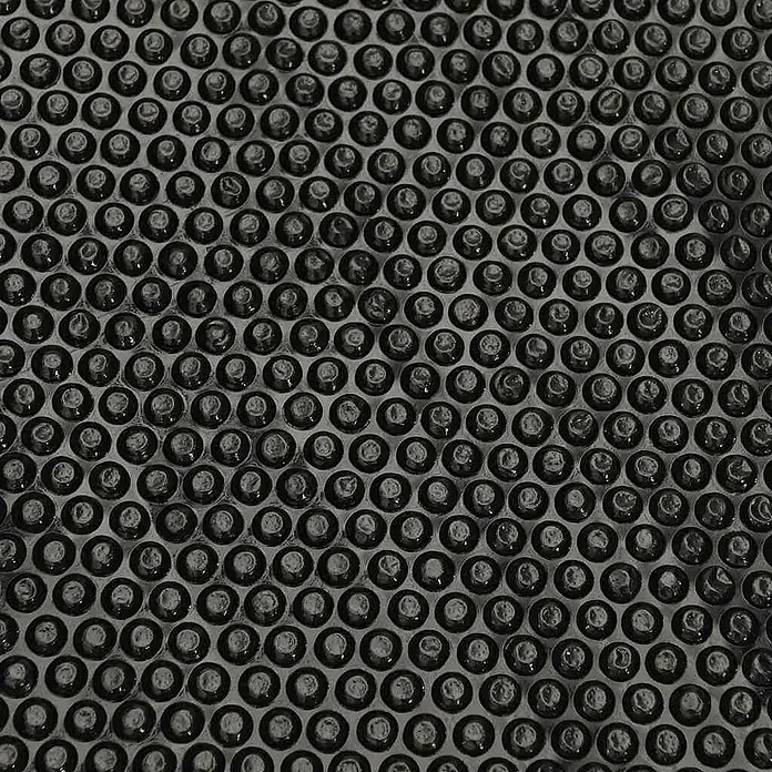 vidaXL Solarfolie für Pool Schwarz 356 x 356 cm Polyethylen -  - Schwarze Solar-Poolabdeckung mit strukturierter Oberfläche aus vielen runden, wärmespeichernden Blasen.