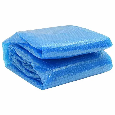 vidaXL Solarfolie für Pool Blau 300 x 300 cm Polyethylen
