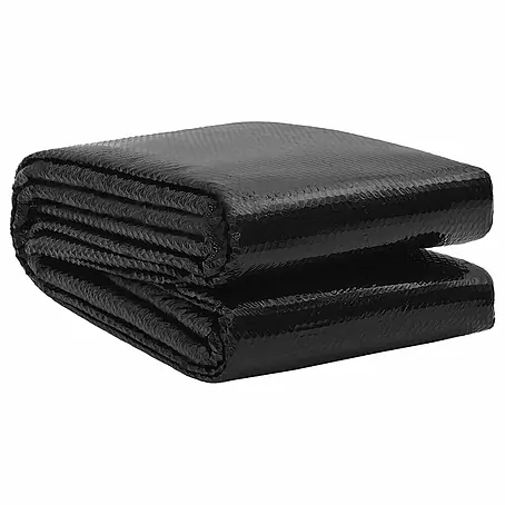 vidaXL Solarfolie für Pool Schwarz 400 x 200 cm Polyethylen