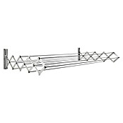 Juwel Stenski sušilec za perilo  (Širina: 120 cm, Srebrne barve) | 3783 - Wäschetrockner Wand | HHEA - Haushaltshelfer | HHE - Haushaltshelfer | HH - Reinigung | H - Innendeko/Farben | BAUHAUS