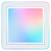 Ksix Plafón LED Smart Celeste (35 W, L x An x Al: 48,5 x 48,5 x 9 cm, Blanco, RGB) | BAUHAUS