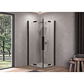 Kolpa San Tuš kabina Polaris Fold Q 90 B/1 (Š x V: 90 x 200 cm, Debljina stakla: 6 mm, Crna)