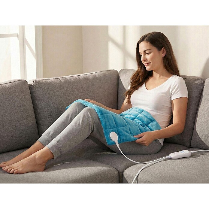 Purline Almohadilla eléctrica Warmer Pad Cosy (60 x 30 cm, Azul) | BAUHAUS