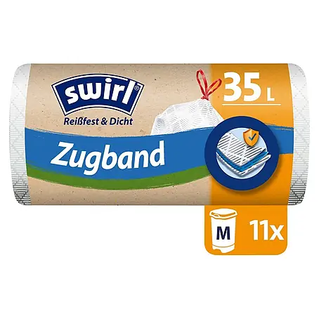 Swirl  Müllbeutel mit Zugband