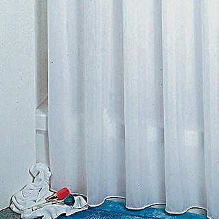 Venus Tekstilna zavjesa za kadu (240 x 200 cm, Bijele boje)