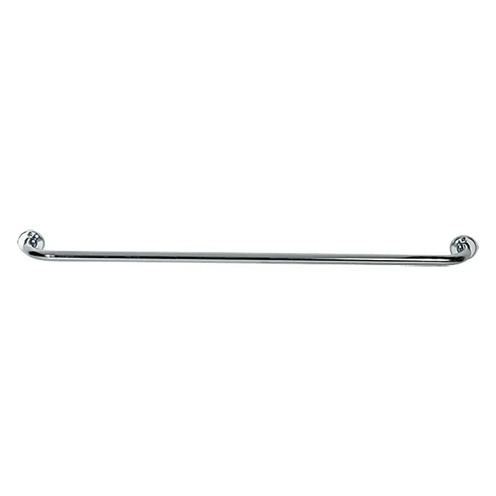 Admiral Badetuchhalter - Breite: 100 cm, Durchmesser: 25 mm, Chrom, Stahl - Chrom-Handtuchhalter für das Badezimmer. Ein stilvoller und praktischer Badaccessoire, der Funktionalität und elegantes Design vereint.