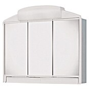 Jokey Spiegelkast Rano (Met 3 deuren, Kunststof, Met verlichting)