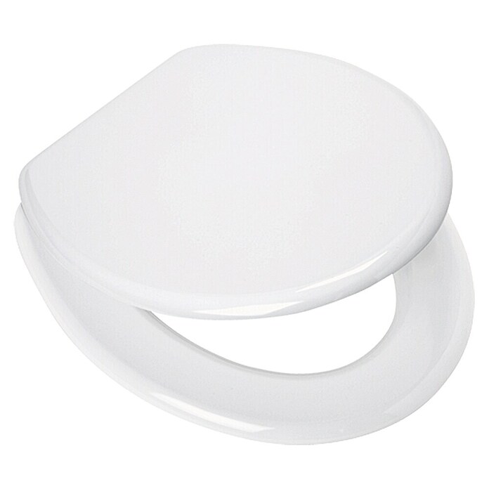 Tapa de WC Clean (Plástico, Blanco, Con caída amortiguada) | BAUHAUS