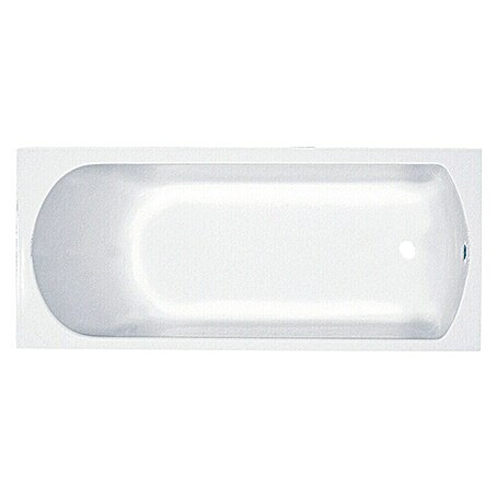 Camargue Arles Badewanne (L x B: 170 x 75 cm, Sanitäracryl, Weiß)