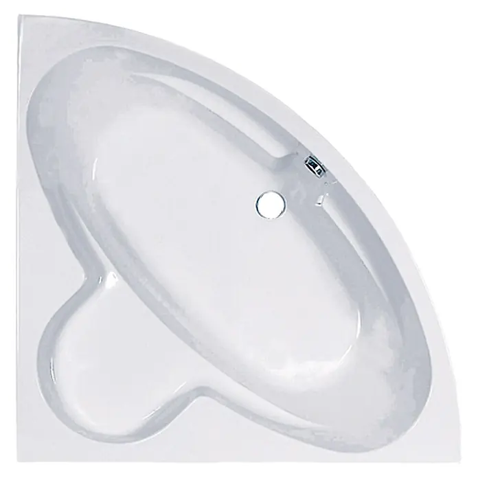 Camargue Nimes Wannenschürze - Weiß, Geeignet für: Badewanne Nimes 150 x 150 cm - Eine moderne, eckige Badewanne in Weiß, ideal für kleine Badezimmer. Das Design kombiniert Funktionalität mit ästhetischer Eleganz.