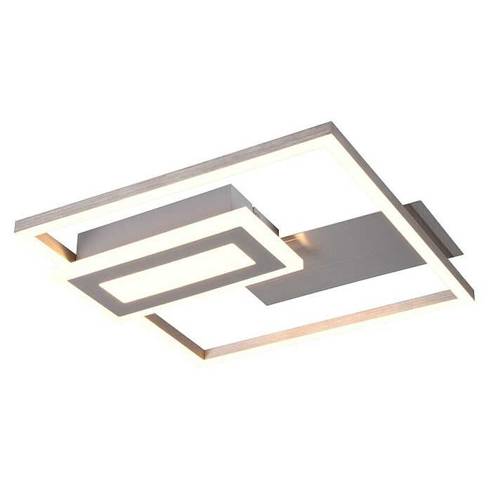 Trio Leuchten LED stropna svjetiljka Spiro  (30 x 33 x 4,5 cm, 2.500 lm, 22 W) | BAUHAUS