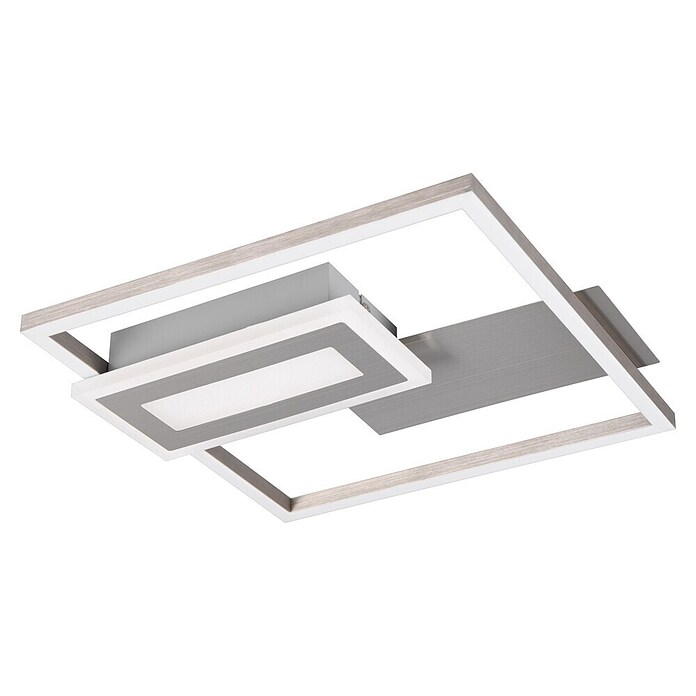 Trio Leuchten LED stropna svjetiljka Spiro  (30 x 33 x 4,5 cm, 2.500 lm, 22 W) | BAUHAUS