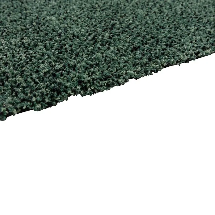 Astra Schmutzfangmatte entra SAUGSTARK - Grün, 75 x 130 cm, Material Nutzschicht: 100 % Baumwolle - Texturierter grüner Teppich mit Mischfasern.