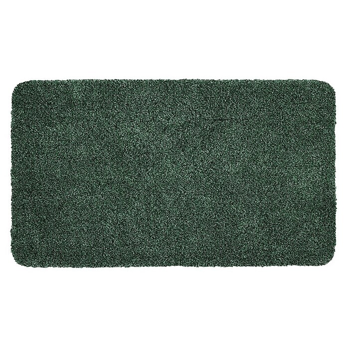 Astra Schmutzfangmatte entra SAUGSTARK (Uni, Grün, 75 x 130 cm, Material Nutzschicht: 100 % Baumwolle)