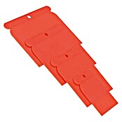 Set plastičnih lopatk  (Rdeča, 4 kos, Plastika) | Pleskarske lopatice in strgala | Potrebščine za pleskanje in tapeciranje | Barve in tapete | Izdelki | BAUHAUS