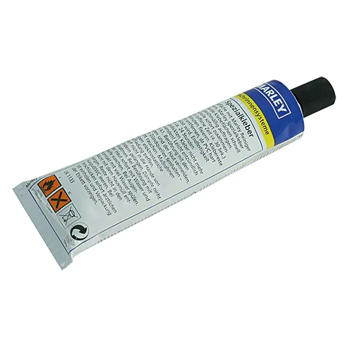 Marley Spezialkleber für Dachrinnen - 100 g - Marley Spezialkleber für Dachrinnensysteme. Der Kleber ist leicht entzündlich und sollte von Zündquellen ferngehalten werden.