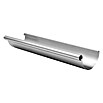 Sarei Halbrunde Dachrinne (Nennweite: 100 mm, Länge: 2 m, Aluminium, Braun)