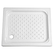 Plato de ducha porcelánico (L x An: 70 x 100 cm, Porcelana sanitaria, Blanco)