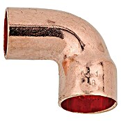 Kupfer-Winkel 5092 IA (Durchmesser: 18 mm, 90°, Muffe mit Einsteckstück)