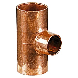 Kupfer-Reduzier-T-Stück 5130 (Durchmesser: 15 mm, Ausführungseigenschaft: 22 x 15 x 15 mm)