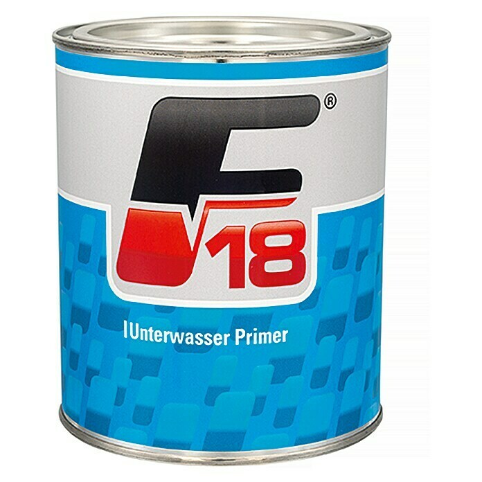 F18 Unterwasser-Primer750 ml, Grau, Matt Front View