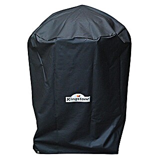 Kingstone Beschermhoes voor barbecue (Zwart, Passend bij: Kogelbarbecue 57 cm)