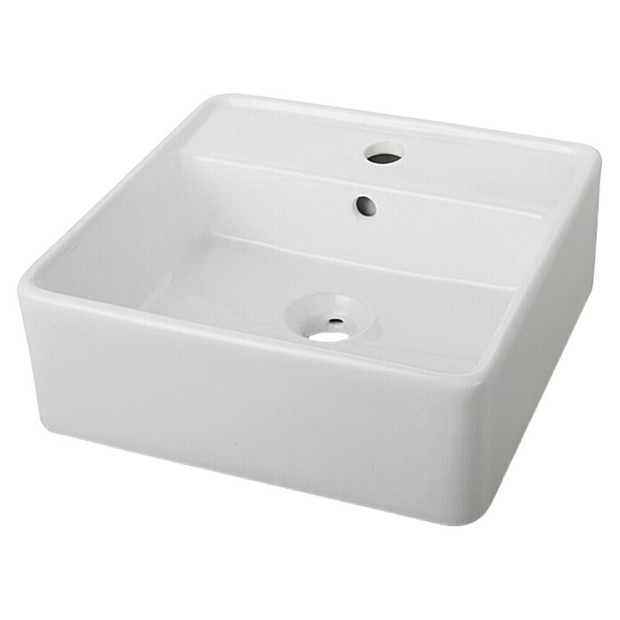 Camargue Fontein Pampero (40,5 x 40,5 cm, Keramiek, Wit)