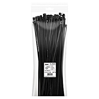 Profi Depot Kabelbinders (Zwart, 290 x 4,8 mm, 100 st.)