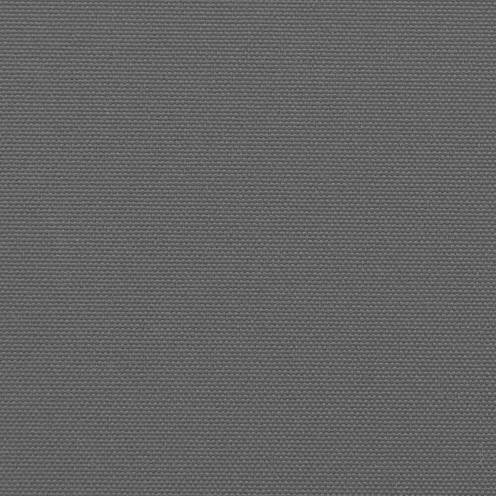 vidaXL einziehbare Seitenmarkise Anthrazit 500 x 140 cm Polyester -  - Dunkelgraue, gewebte Stofftextur mit gleichmäßigem Muster.