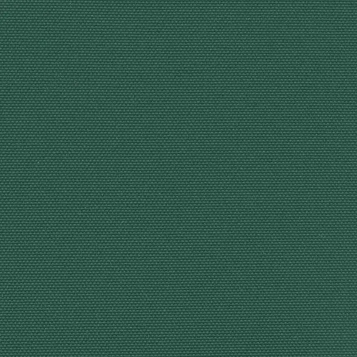 vidaXL Seitenmarkise Ausziehbar Dunkelgrün 180x500 cm -  - Dunkelgrüner Webstoff mit sichtbarer Textur.