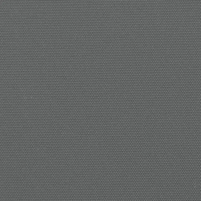 vidaXL Seitenmarkise Ausziehbar Anthrazit 160x1000 cm -  - Dunkelgraue gewebte Stofftextur.