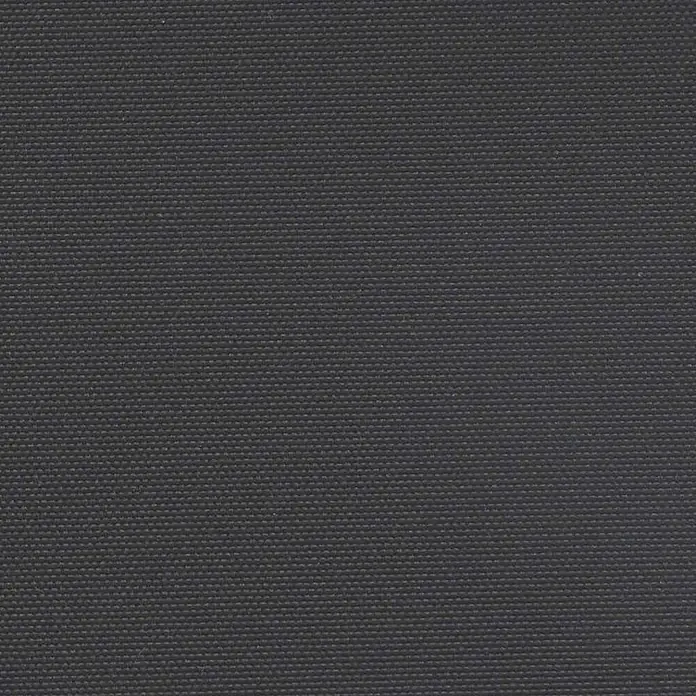 vidaXL ausziehbare Seitenmarkise Schwarz 500 x 100 cm Polyester -  - Dunkelgraues Webstoff mit feinem, texturiertem Muster.