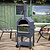 Buschbeck Pizzaofen Italia (40 x 56 x 160 cm, Mit Rollen)