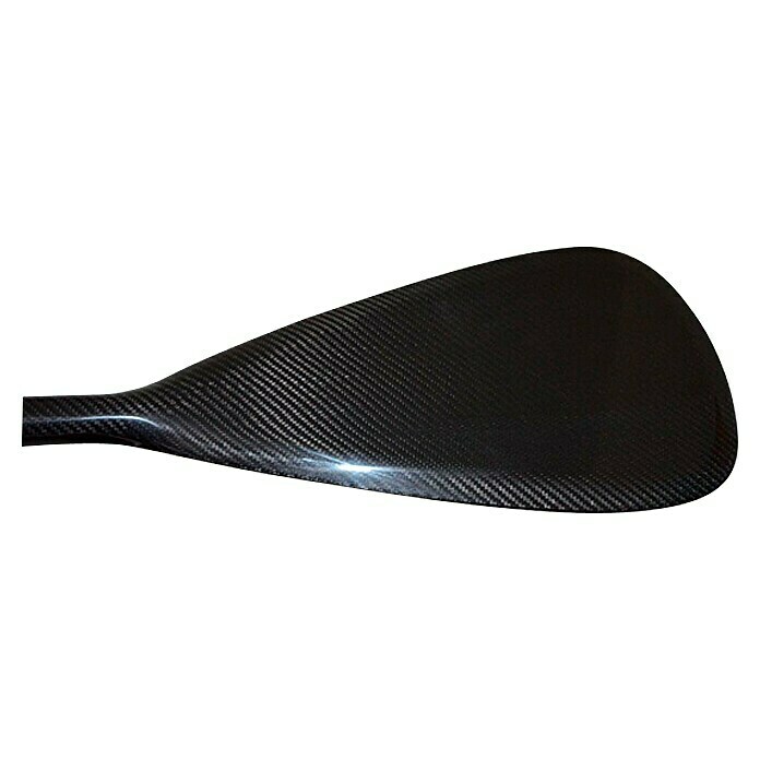 Viamare SUP-Paddel CarbonVerstellbar: 180 cm - 220 cm, Maße Blatt: 22 x 40 cm Front View