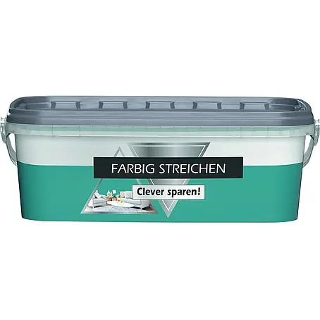 Bricoflor  Wandfarbe 2,5 Liter, Petrol