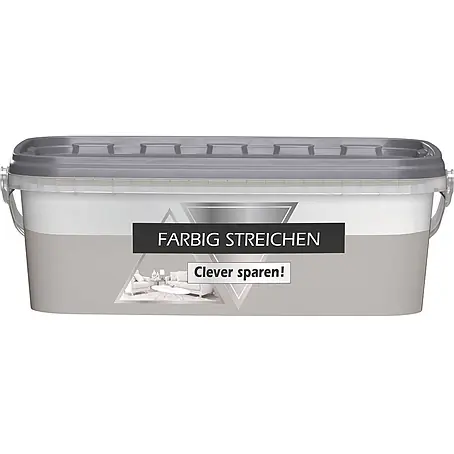 Bricoflor  Wandfarbe 2,5 Liter, Stein