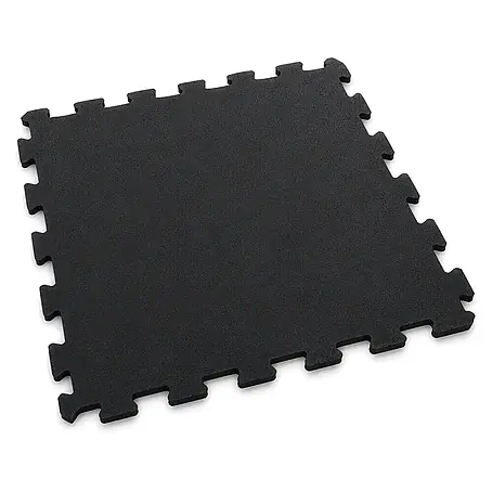 Floordirekt  Fußbodenschutzmatte Gummi Steckmatte 50 x 50 cm Mittelstück