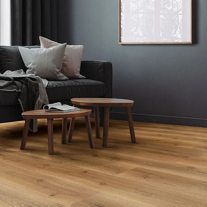 ML-Design Vinylboden Klickvinyl 4,62m² / 21 Dielen, 4,2mm Dicke - Eiche Rustikal, Landhausdiele, 1.220 x 180 x 4,2 mm