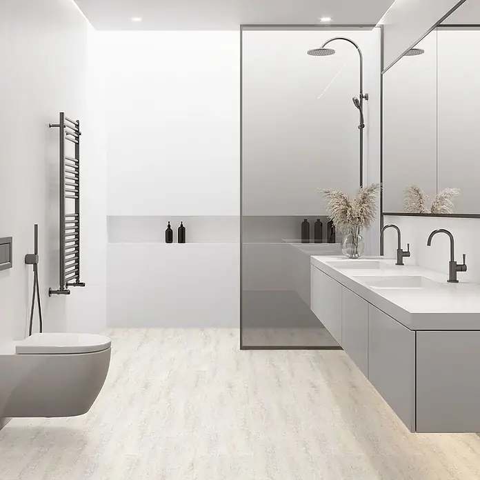 ML-Design Vinylboden Klickvinyl 1,86m²/10 Dielen, Grau Zement Hell - Zement Hell, Sonstige, 615 x 310 x 4,2 mm