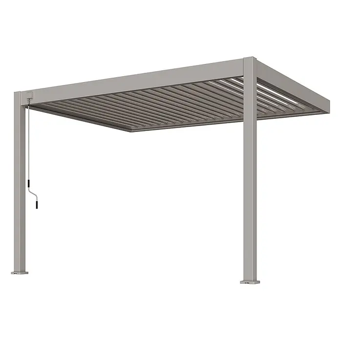 Weide Terrassenüberdachung - B x T: 360 m x 300 cm, Sand, Aluminum, Sand