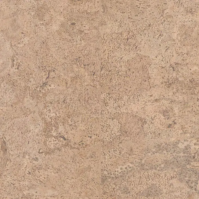 Bricoflor Korkboden Klick-System Korkparkett versiegelt, Rustikal creme hell, 2,136 qm/Karton - 295 x 905 x 10,5 mm - Strukturierte hellbraune Korkplatte, geeignet für Fußböden oder Wandverkleidungen.