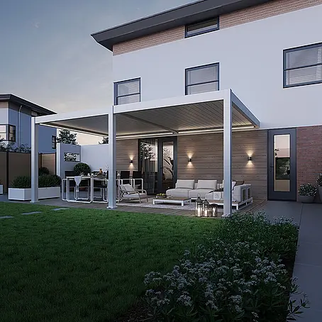 Weide  Terrassenüberdachung