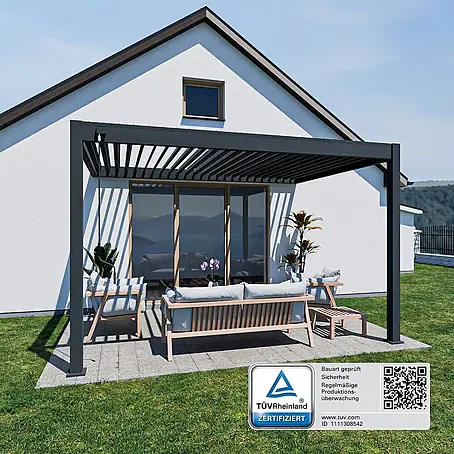 Weide  Terrassenüberdachung