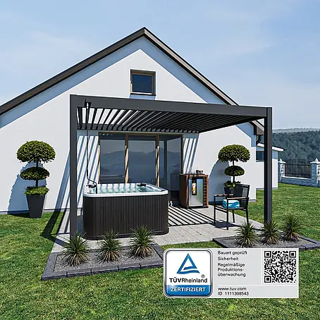 Weide  Terrassenüberdachung