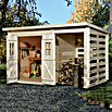 Weka Blockbohlenhaus Milano Plus (19 mm, 6,6 m²)