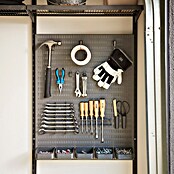 Elfa Garage+ by Elfa Kleinteileeinsatz Becher für Lochwand (L x B x H: 3 x 3,7 x 7,5 cm, Grau matt) | BAUHAUS